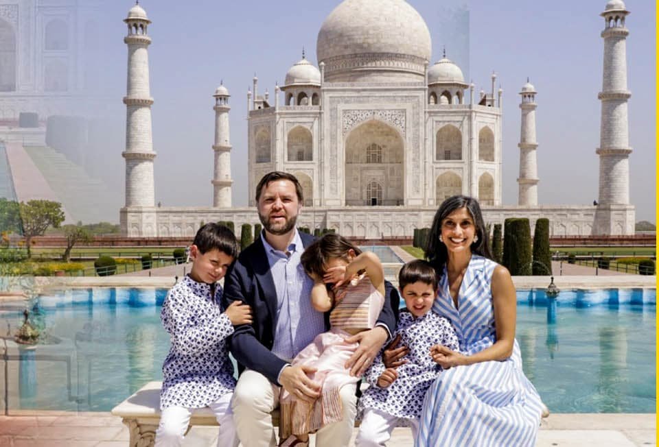 US Vice President JD Vance Visits Agra with Family